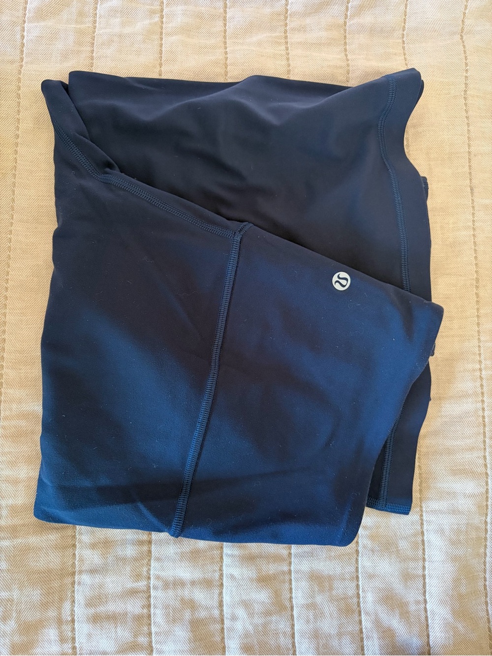 lululemon athletica Navy Boot-Cut Flare Pants Vintage Groove Align
